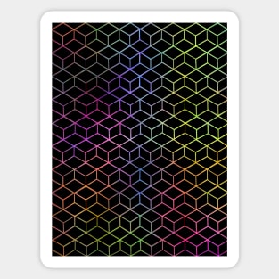 COLORFUL Cubes Sticker